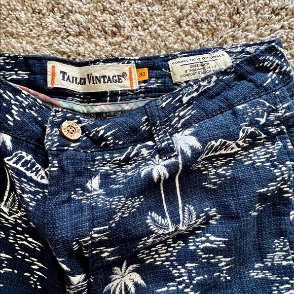 Mens Tailor vintage shorts -30 - Picture 3 of 3